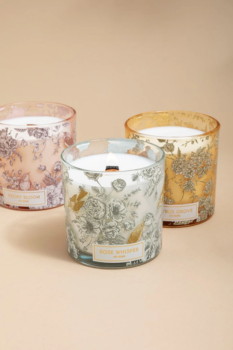 DW Home Secret Garden Rose Whisper 12oz Scented Candle