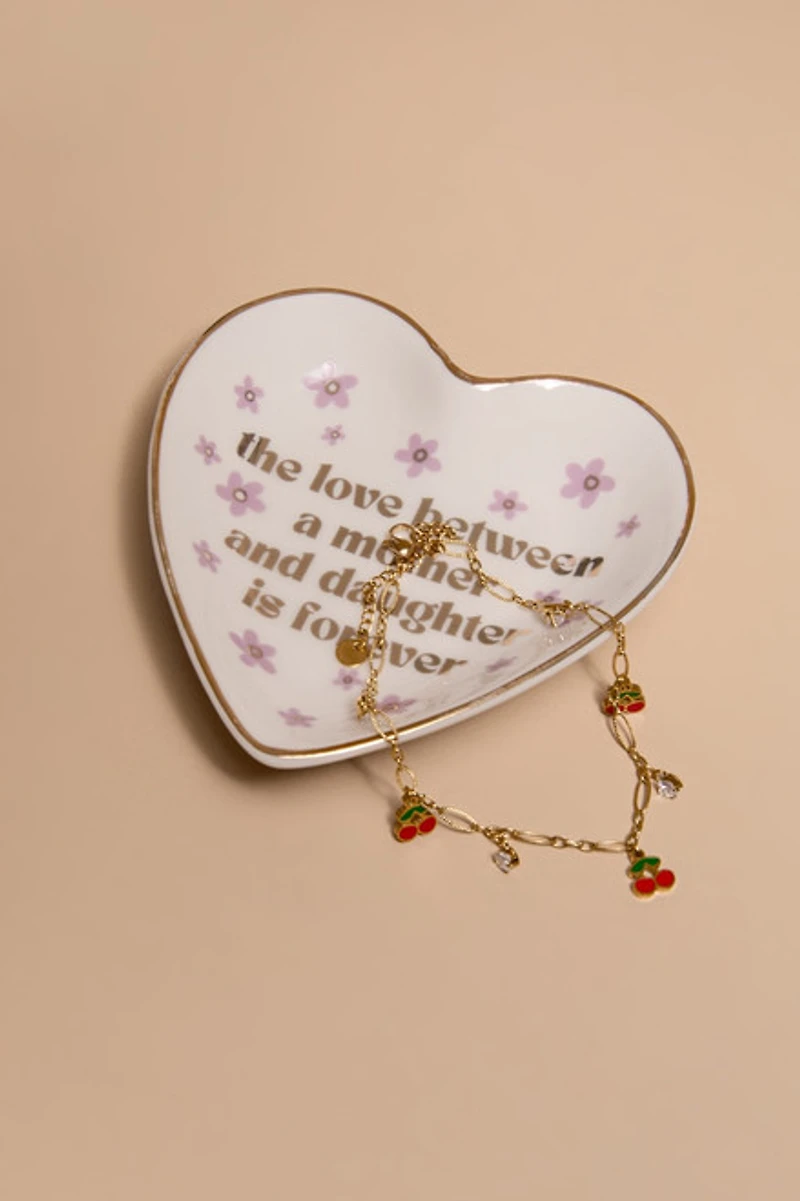Love Mother Daughter Trinket Dish