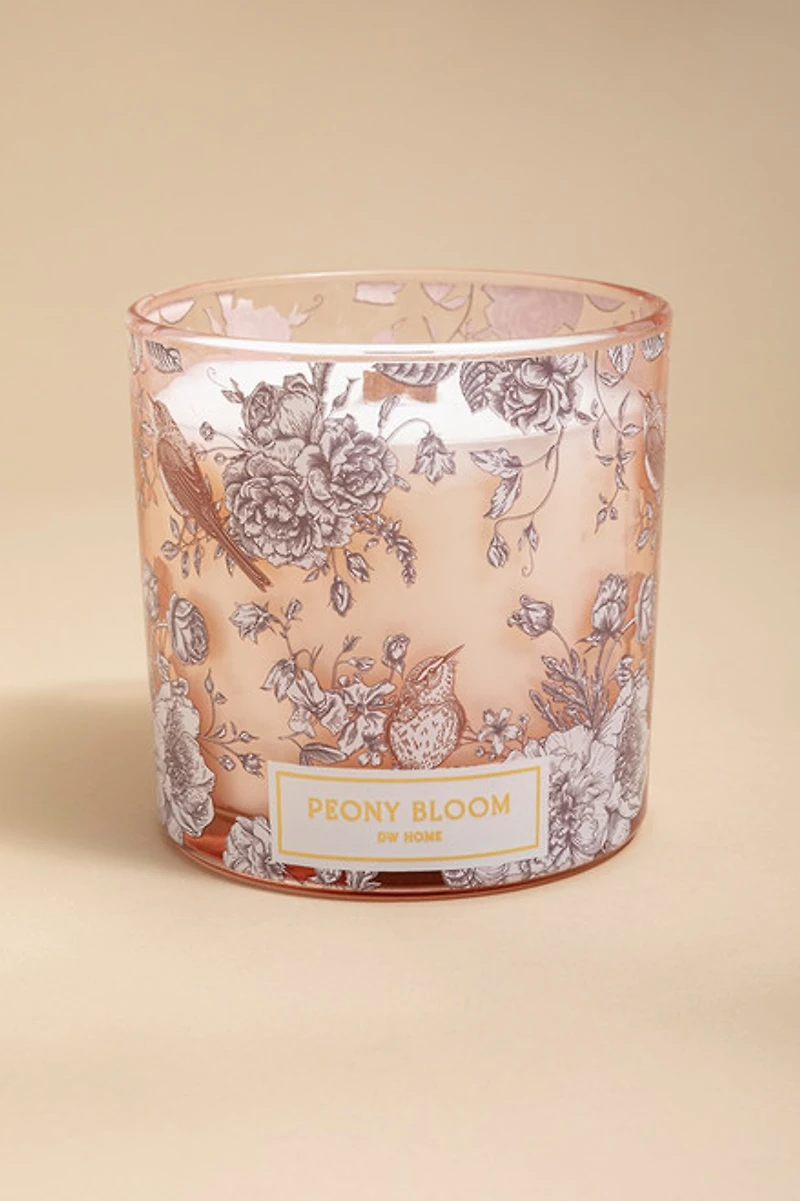 DW Home Secret Garden Peony Bloom 12oz Scented Candle
