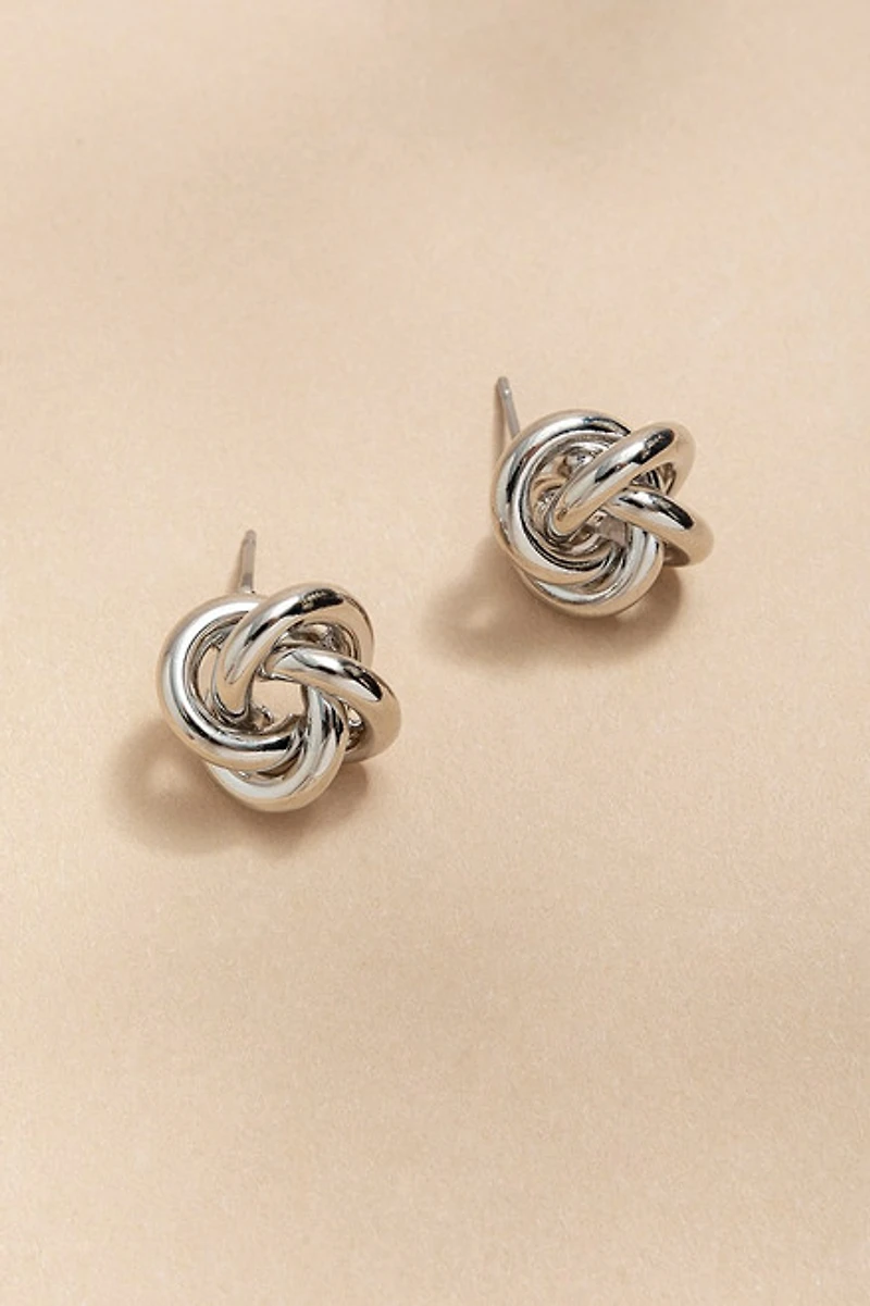 Kayla Knot Stud Earrings