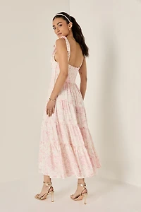 Fay Floral Tiered Maxi Dress
