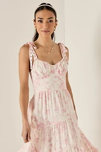 Fay Floral Tiered Maxi Dress
