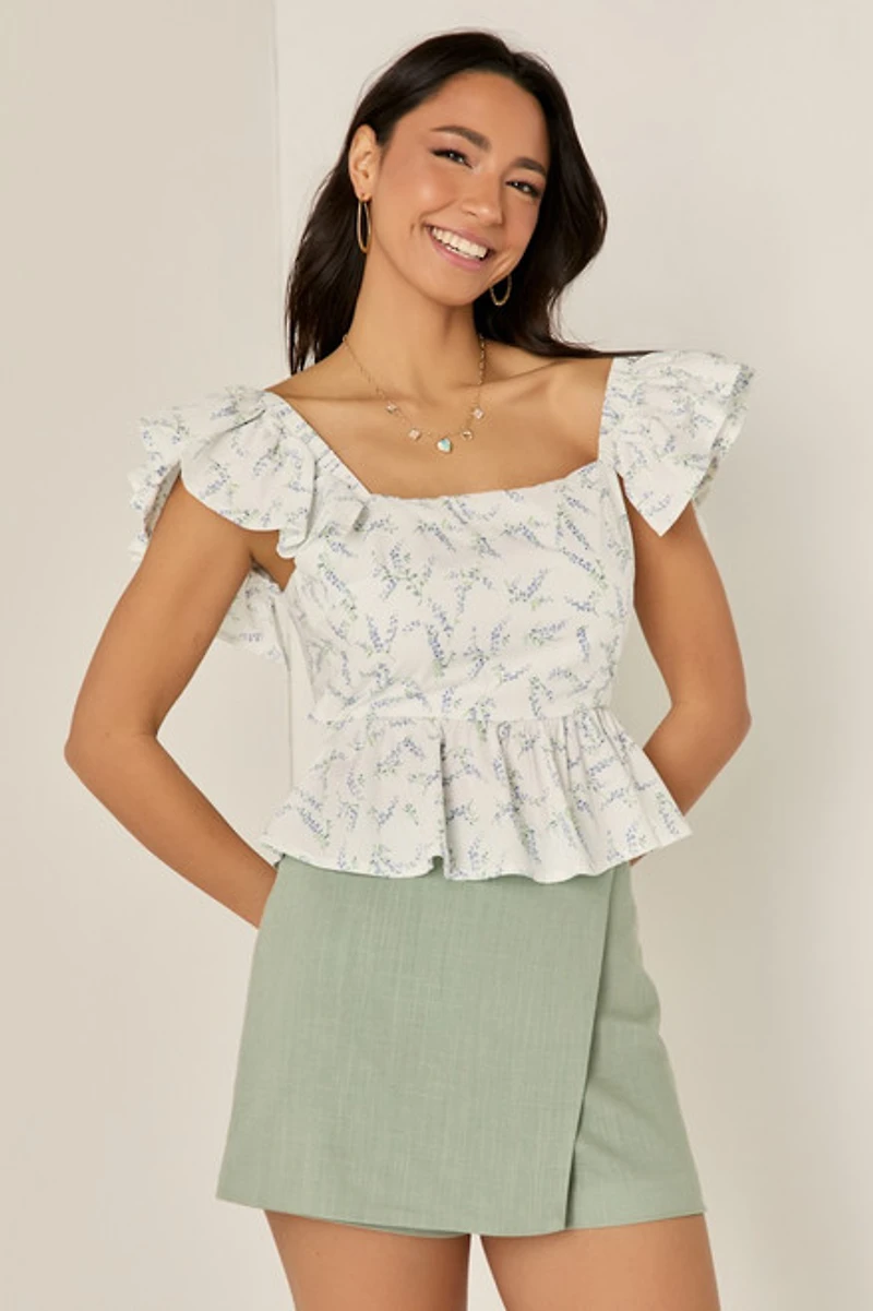 Joan Bow Back Top
