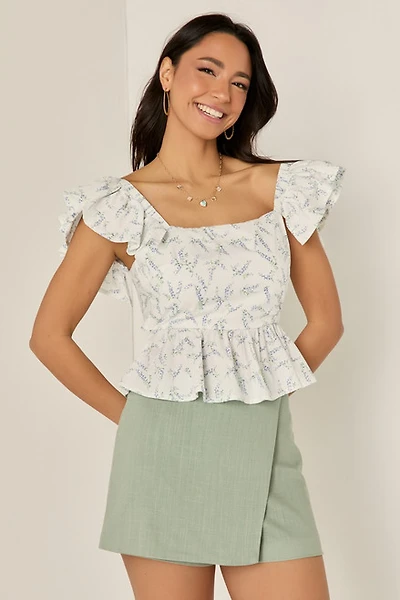 Joan Bow Back Top