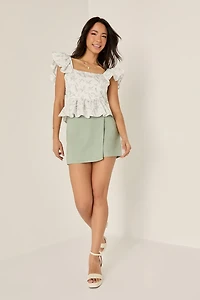 Joan Bow Back Top