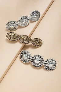 Lea Embossed Western Bobby Pin Set