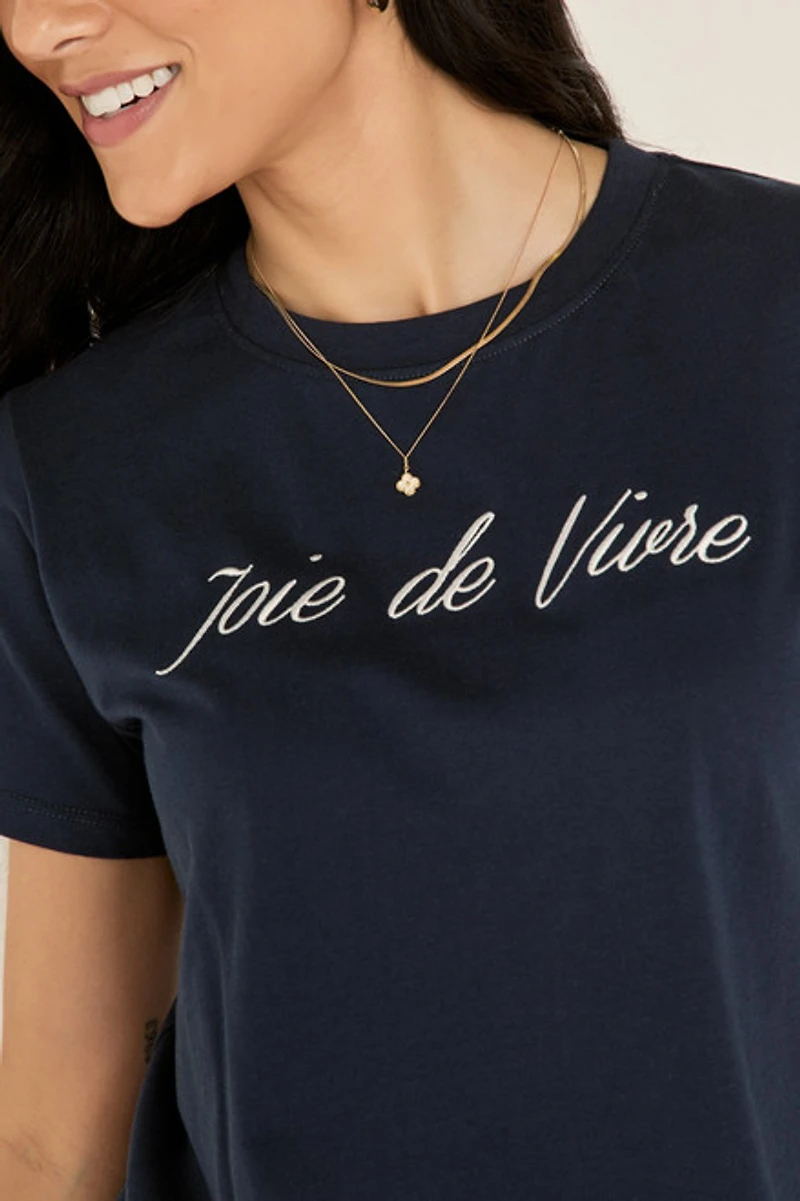 Joie De Vivre Tee
