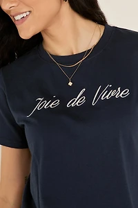Joie De Vivre Tee