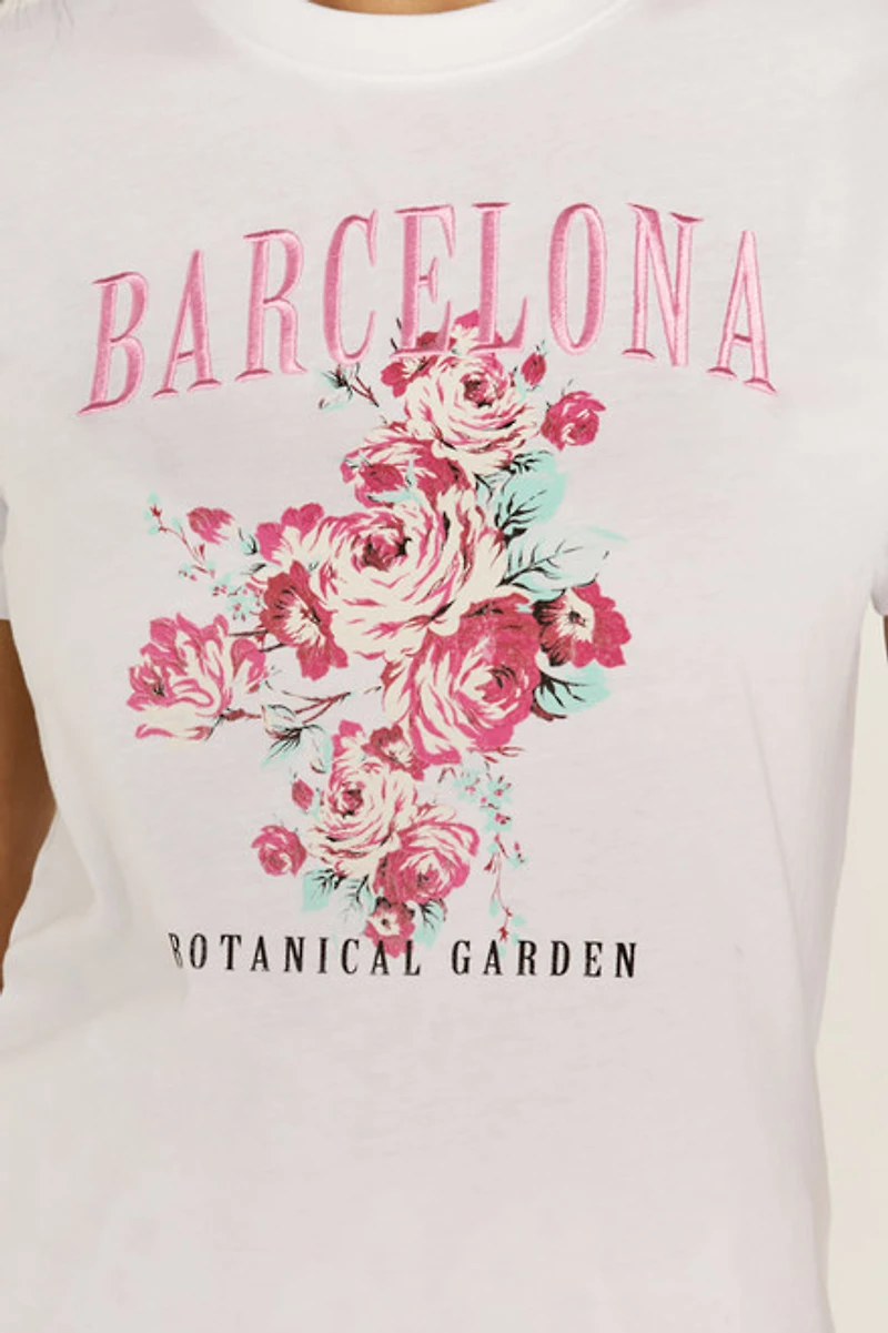 Barcelona Botanical Garden Graphic Tee