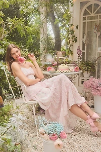 Betty Floral Tiered Maxi Dress