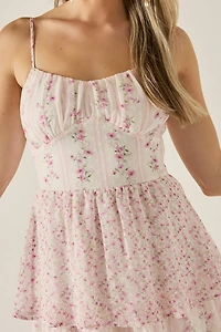 Betty Floral Tiered Maxi Dress