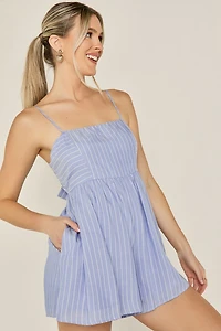Veronica Bow Back Romper