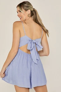 Veronica Bow Back Romper