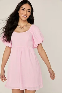Greta Bow Back Mini Dress