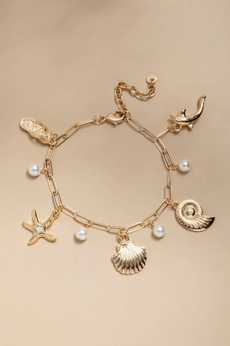 Sonya Sea Life Charm Bracelet