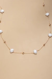 Sandra Shell Station Necklace