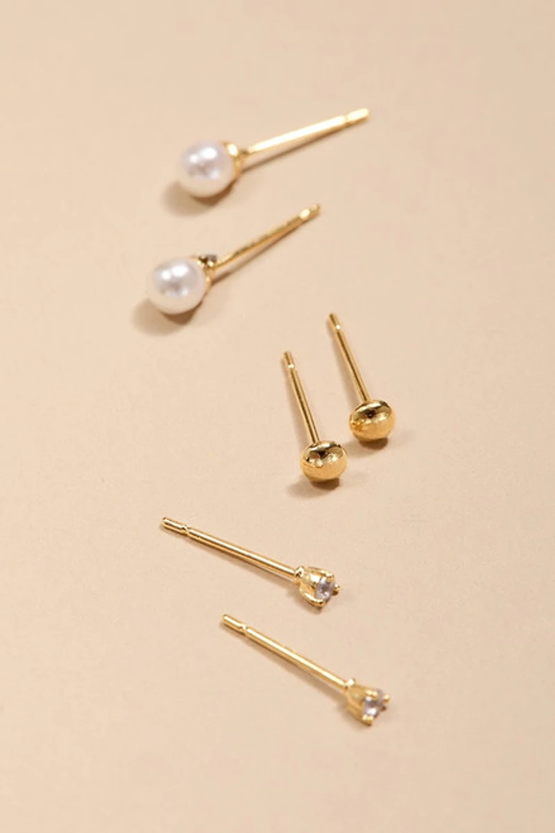 Miranda Mini Stud Earring Set