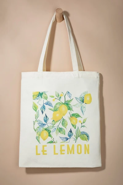 Le Lemon Graphic Tote Bag