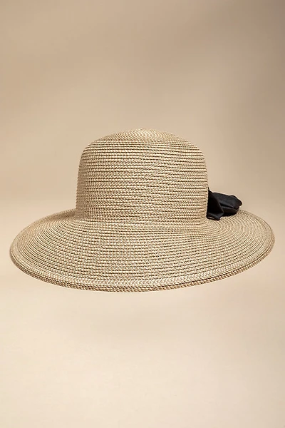 Nadia Pony Bucket Box Straw Hat