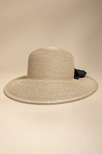 Nadia Pony Bucket Box Straw Hat