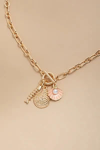 Amelia Nautical Charm Pendant Necklace