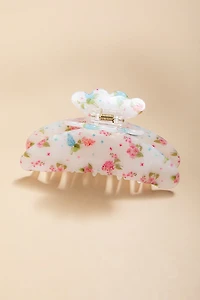 Marcella Floral Resin Hair Claw