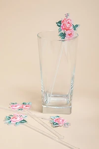 Rose Blossom Stir Stick Set