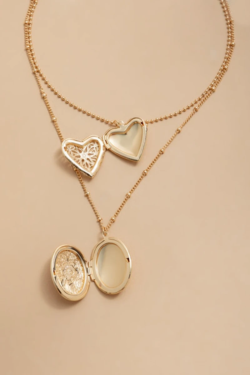 Stella Double Pendant Necklace
