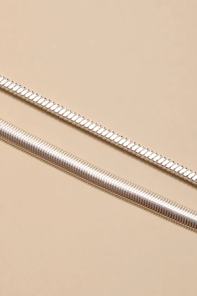 Wendy Layered Snake Chain Bracelet