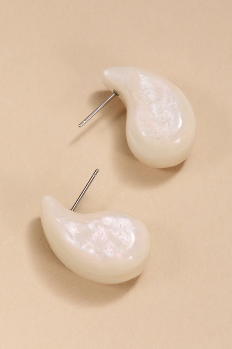 Elsie Resin Drop Earrings