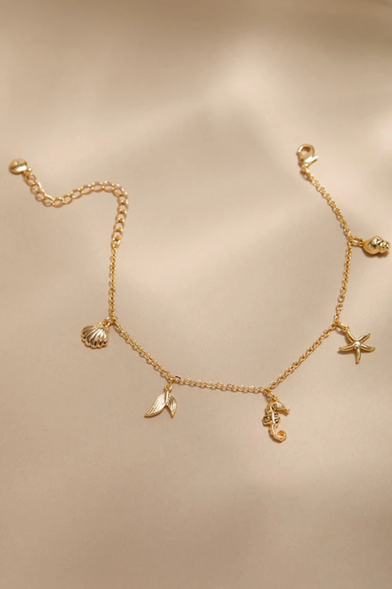 Mary Sea Life Charm Bracelet
