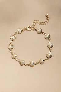 Lindsay Shell Charm Bracelet