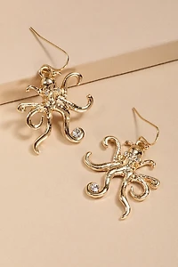 Courtney Octopus Drop Earrings