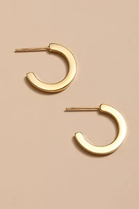 Sally Stainless Steel Hoop Earrings