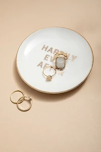 Happily Ever After Round Trinket Dish
