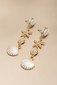 Gena Sea Life Drop Earrings