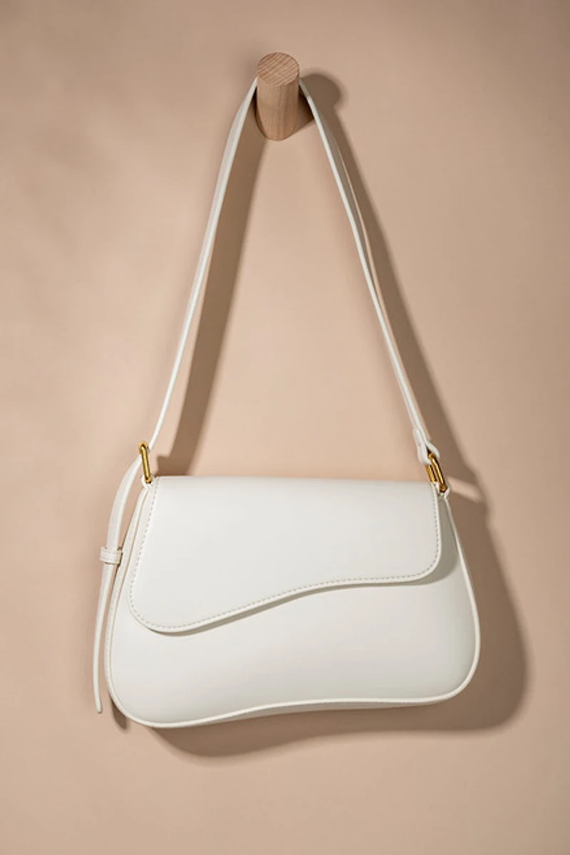 Maricela Curved Saddle Handbag