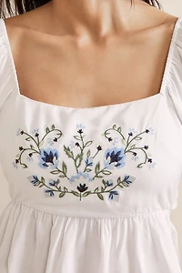 Tina Floral Embroidered Top