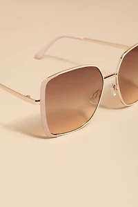 Kelley Square Aviator Sunglasses