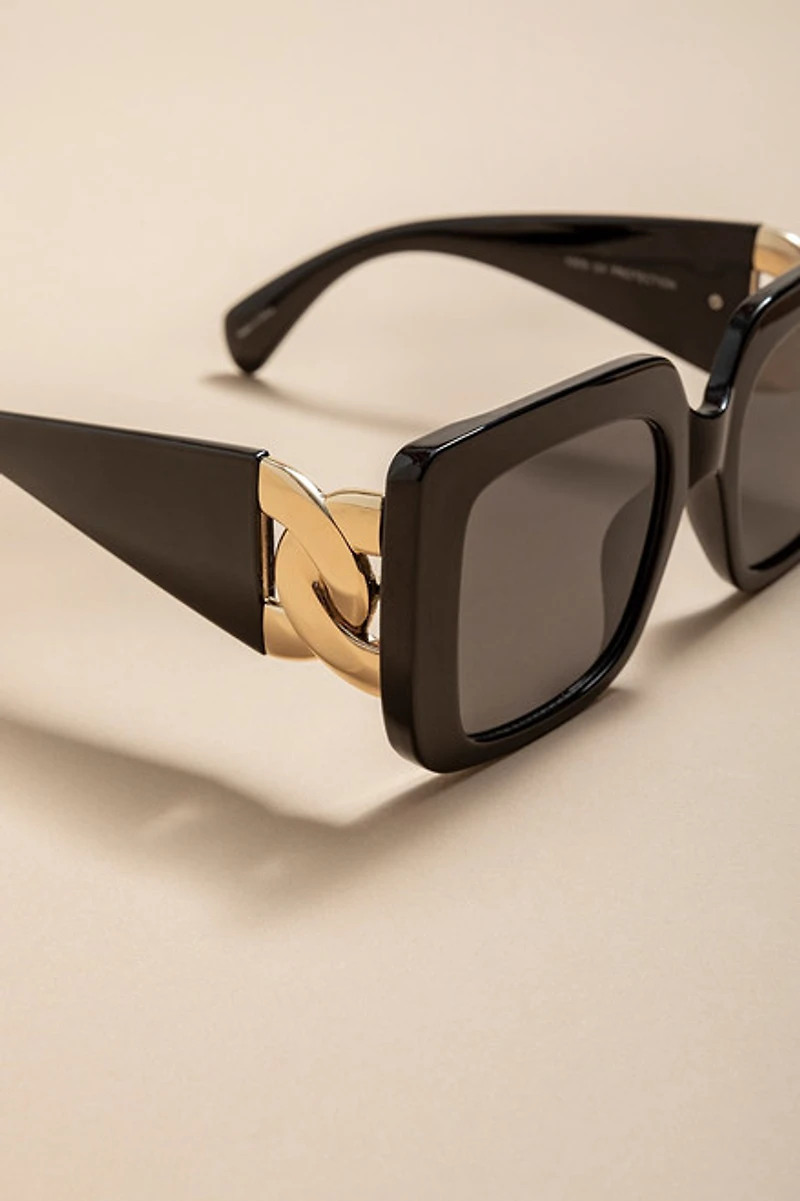 Annie Oversized Square Sunglasses