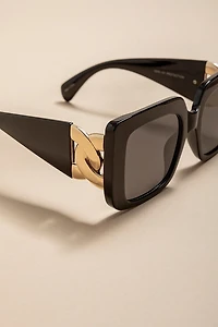Annie Oversized Square Sunglasses