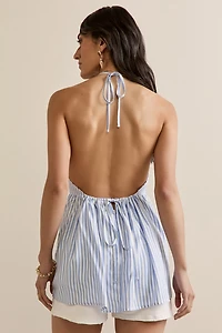 Velma Striped Halter Top
