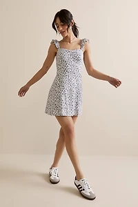 Cecilia Ditsy Floral Mini Dress