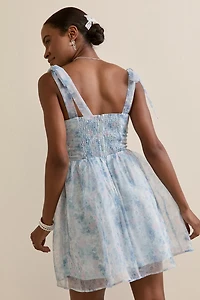 Jackie Floral Corset Mini Dress