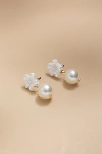 Emily Pearlescent Drop Earrings