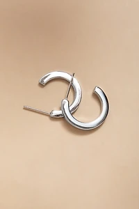 Monique Stainless Steel Bold Hoop Earrings
