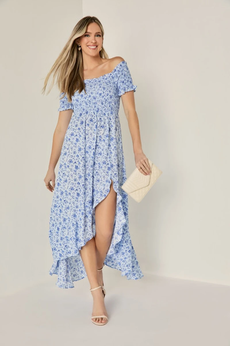 Perdita Off The Shoulder Maxi Dress