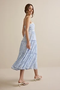 Neva Ditsy Floral Midi Dress