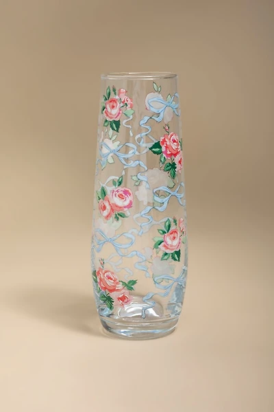 Bow Bouquet Champagne Glass