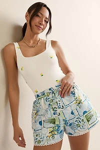yummi by francesca's Lemon Bodysuit